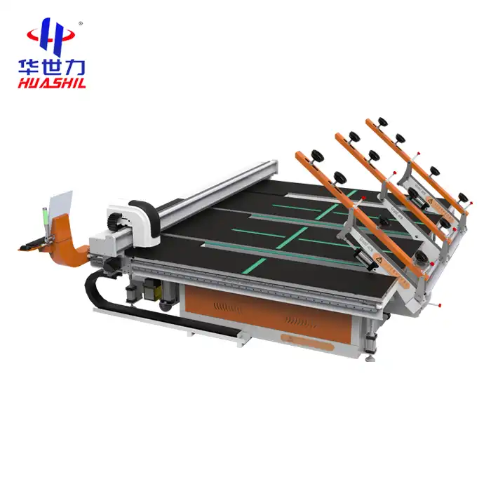 Glass cutting table